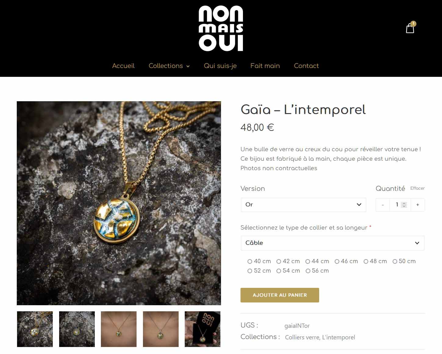 Non mais oui site web e-commerce